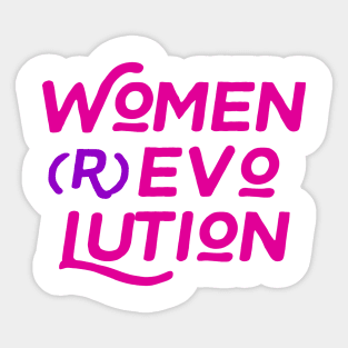 WOMEN REVOLUTION Sticker